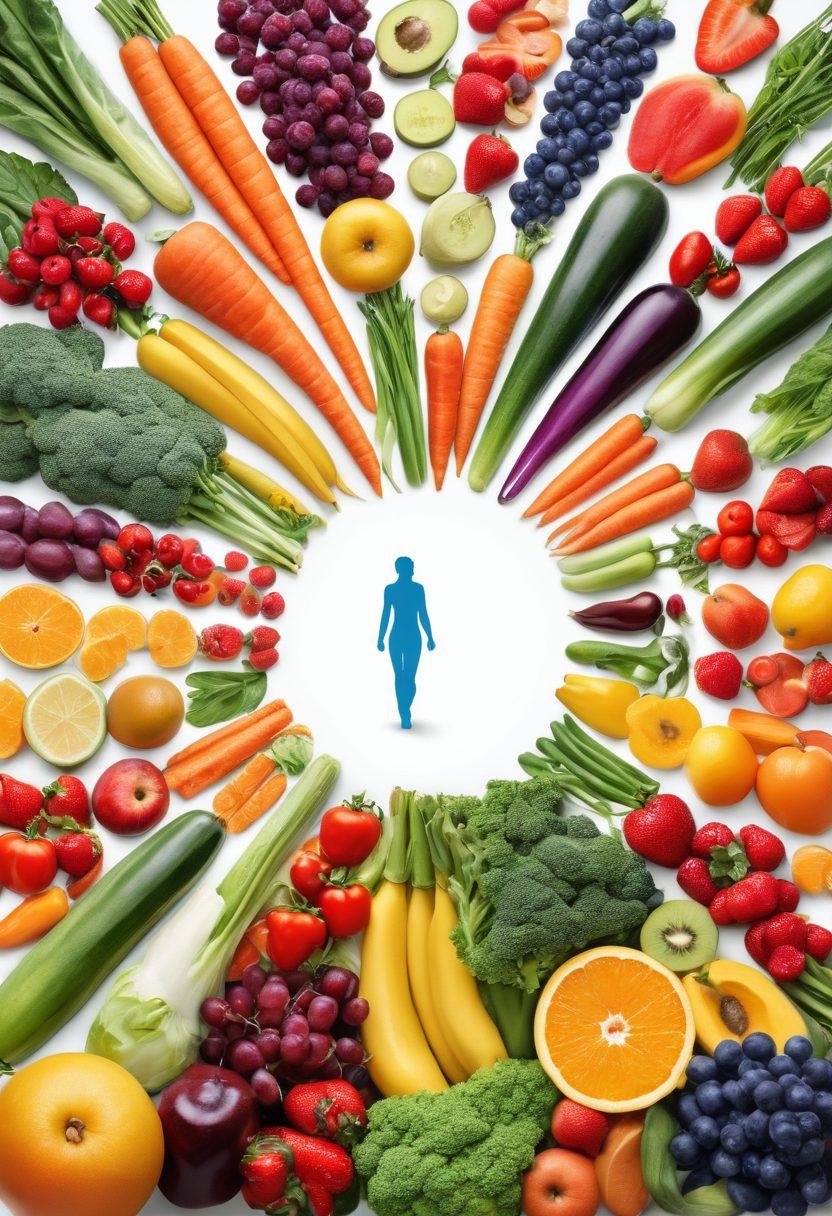 A vibrant and uplifting scene depicting a diverse group of people engaged in supportive activities related to oncology, surrounded by healthy foods like colorful fruits and vegetables. Include elements of advocacy, such as banners promoting nutrition awareness, and serene backgrounds suggesting wellness and healing. This image should convey a sense of community, hope, and empowerment in the journey of cancer care. super-realistic. vibrant colors. white background.